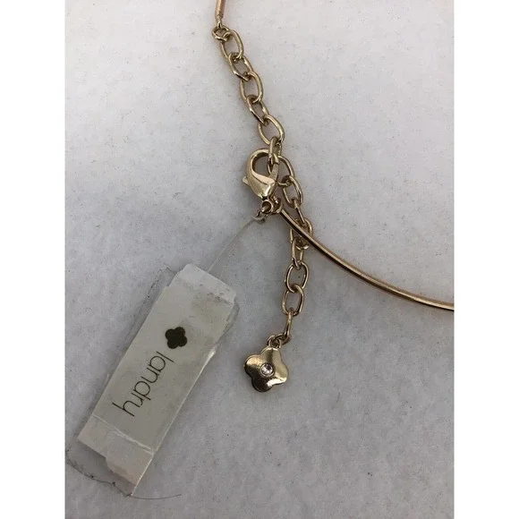 Iandry Fashion Matchstick Collar Necklace Gold Tone - Picture 10 of 10